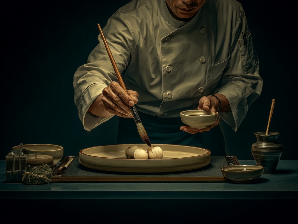 Bateau traditionnel japonais devant le mont Fuji