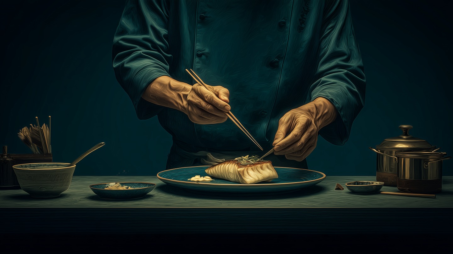 nature morte de produits de la mer